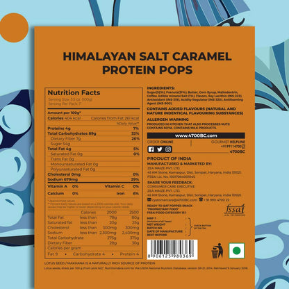 Himalayan Salt Caramel Protein Pops