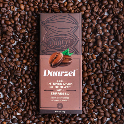 56% Intense Dark Chocolate Espresso | Vegan & Gluten Free