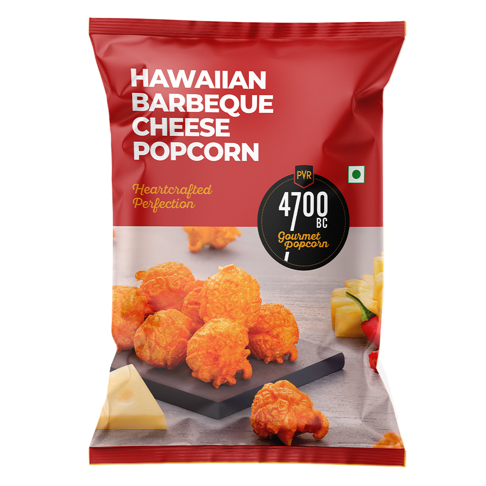 Hawaiian BarBeQue Cheese Popcorn